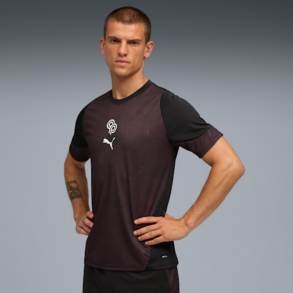 CP Never Stop Jersey Men, PUMA Black-PUMA White-For All Time Red, extralarge