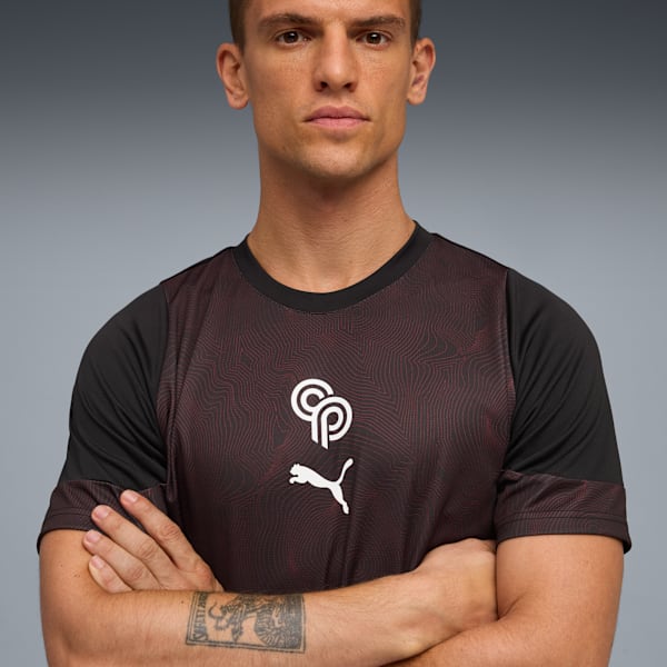 CP Never Stop Jersey Men, PUMA Black-PUMA White-For All Time Red, extralarge
