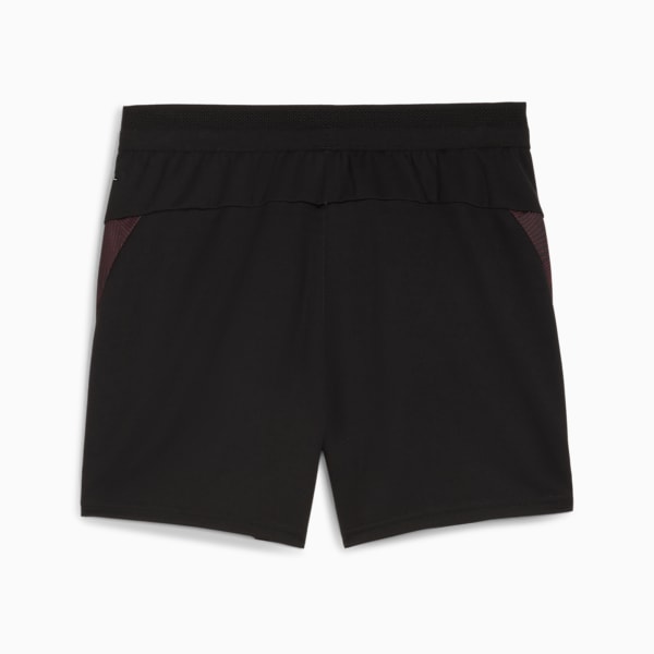CP Never Stop Football Training Shorts Youth, PUMA Black-PUMA White-For All Time Red, extralarge