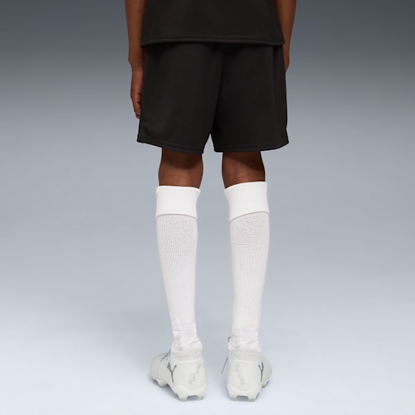 CP Never Stop Football Training Shorts Youth, PUMA Black-PUMA White-For All Time Red, extralarge