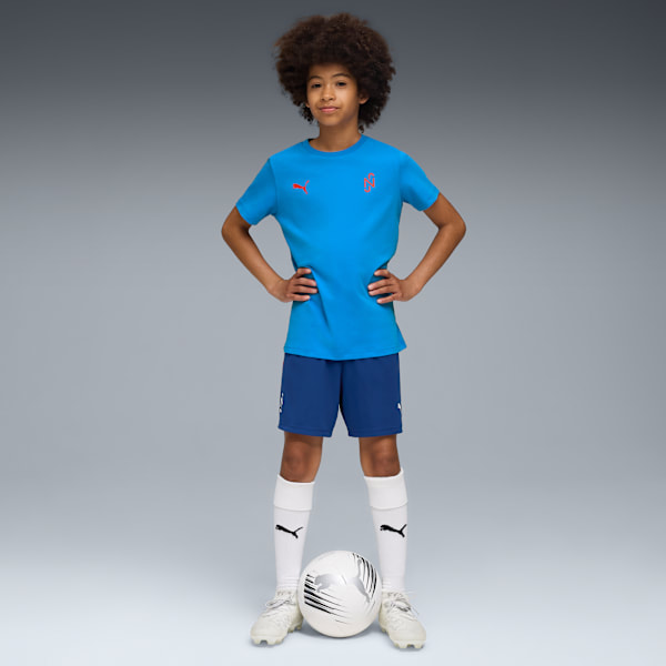 Neymar Jr Playmaker Football Training Shorts Youth, Blazing Blue-PUMA White-Ultra Blue, extralarge