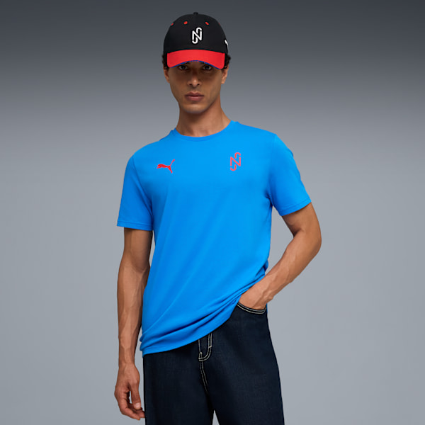 Neymar Jr Playmaker Football Tee Men, PUMA Team Royal-PUMA Red, extralarge