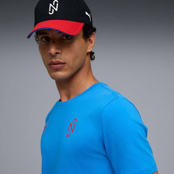 Neymar Jr Playmaker Football Tee Men, PUMA Team Royal-PUMA Red, extralarge