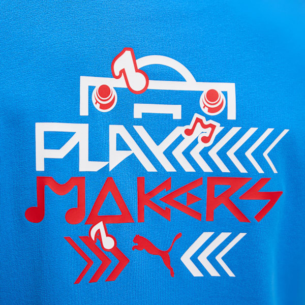 Neymar Jr Playmaker Football Tee Men, PUMA Team Royal-PUMA Red, extralarge