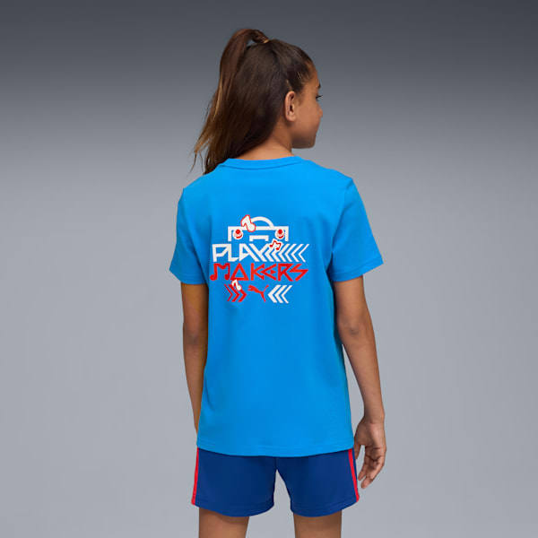 Neymar Jr Playmaker Football Tee Youth, PUMA Team Royal-PUMA Red, extralarge