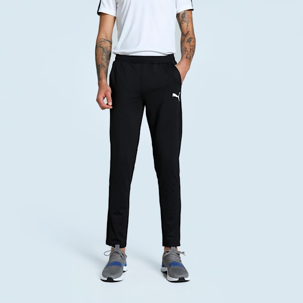 Cricket Teams Men's Slim Fit Training Pants, Puma Black, extralarge-IND