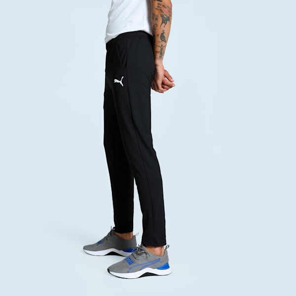 Cricket Teams Men's Slim Fit Training Pants, Puma Black, extralarge-IND