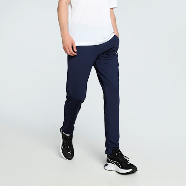 Cricket Teams Men's Slim Fit Training Pants, Peacoat, extralarge-IND