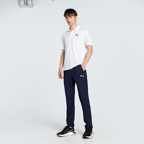 Cricket Teams Men's Slim Fit Training Pants, Peacoat, extralarge-IND