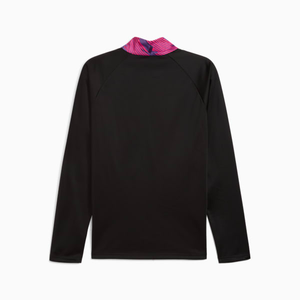メンズ サッカー PL ブリリアンス クォータージップ トップ, PUMA Black-PUMA White, extralarge-JPN