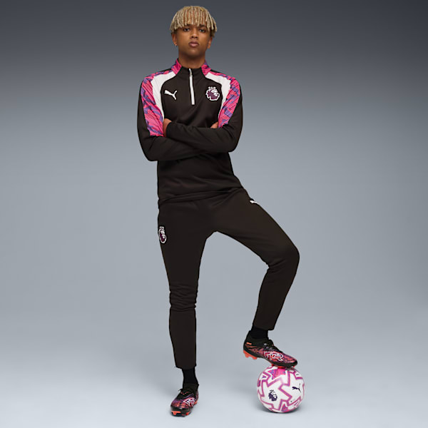 メンズ サッカー PL ブリリアンス クォータージップ トップ, PUMA Black-PUMA White, extralarge-JPN