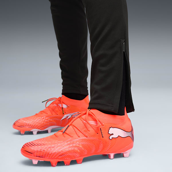 individualFINAL Football Pants Men, PUMA Black-Mint Jelly-Glowing Red, extralarge-GBR