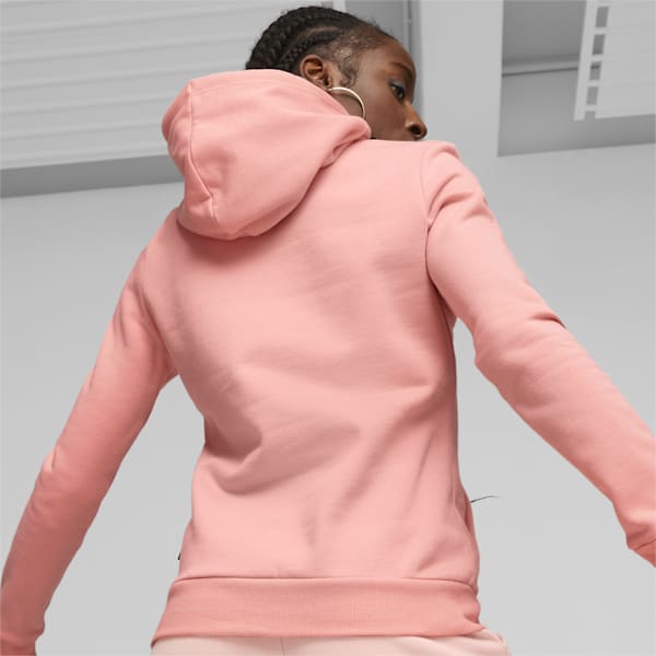 Embroidery Women's Hoodie, Peach Smoothie, extralarge-IND