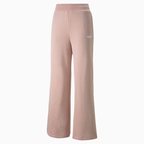 Essentials+ Embroidery Women's Wide Pants, Rose Quartz, extralarge