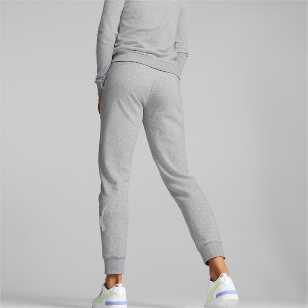 Power Graphic Women's Regular Fit Pants, Light Gray Heather, extralarge-IND