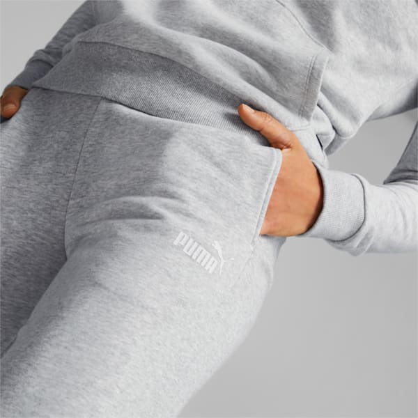 Power Graphic Women's Regular Fit Pants, Light Gray Heather, extralarge-IND