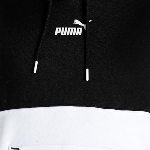 PUMA Power Colourblock Women's Hoodie, Puma Black, extralarge-IND