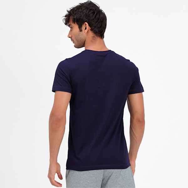 PUMA x Dream11 Cotton Roundneck Men's Graphic Slim-fit Slim-fit T-shirt ...