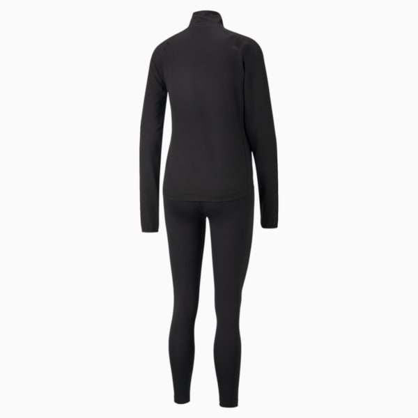 ウィメンズ アクティブ ウーブン スーツ 上下セット, Puma Black, extralarge-JPN