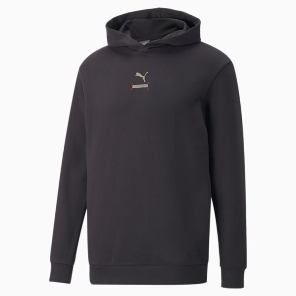 Mens black puma hoodie online