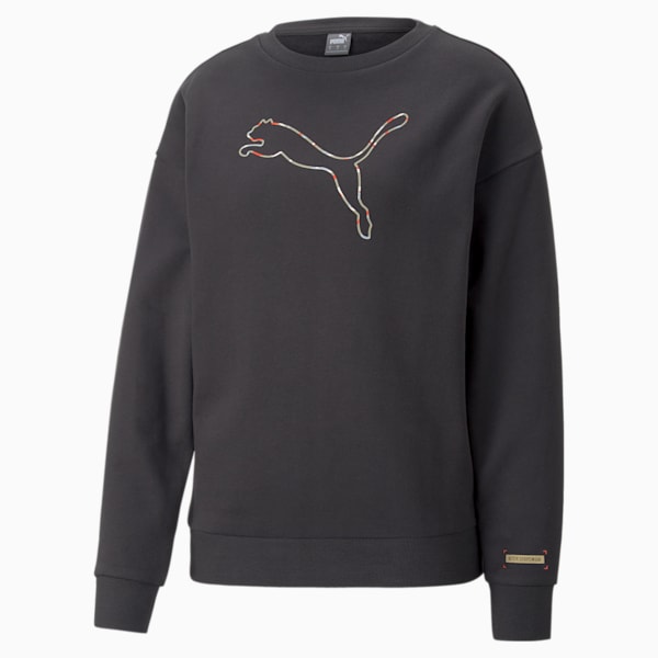 Better Crew Neck Sweatshirt Women, Phantom Black, extralarge-IND