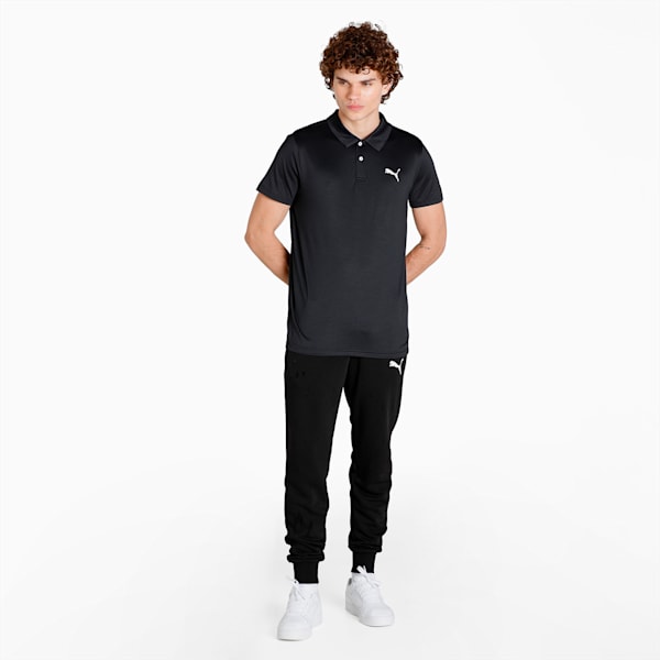 All in Men's Training Polo T-shirt, Puma Black, extralarge-IND