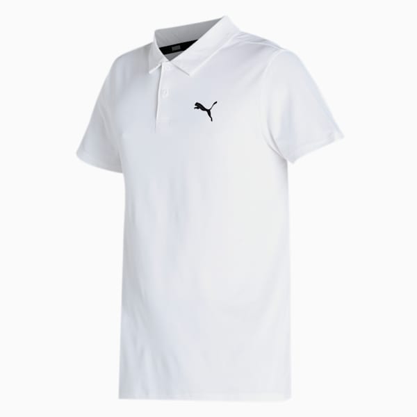 All in Men's Training Polo T-shirt, Puma White, extralarge-IND