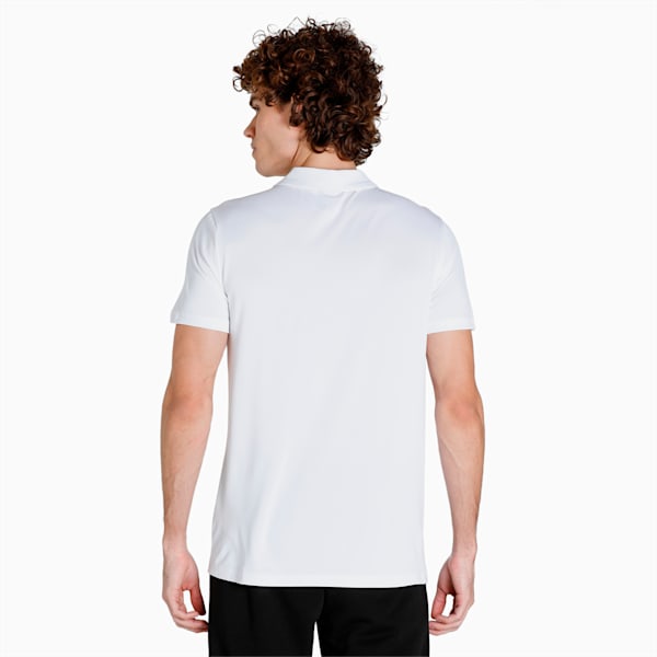 All in Men's Training Polo T-shirt, Puma White, extralarge-IND
