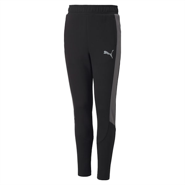 キッズ ボーイズ EVOSTRIPE パンツ 116-164cm, Puma Black, extralarge-JPN