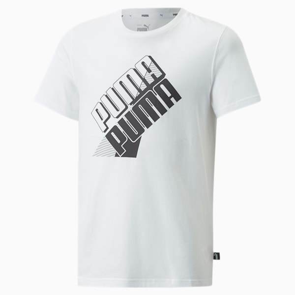 Playera juvenil PUMA Power, Puma White, extralarge