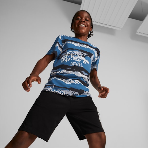 Alpha T-Shirt Youth Regular Fit, Lake Blue, extralarge-IND