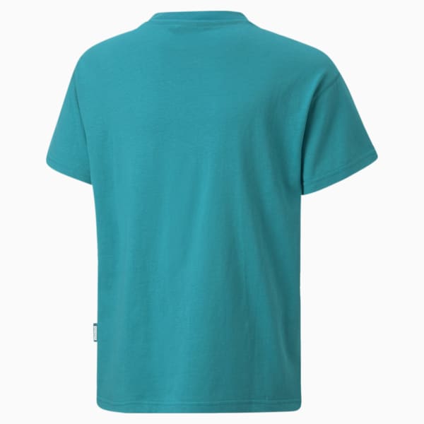 Fandom Relaxed Fit T-Shirt Youth, Deep Aqua, extralarge-AUS
