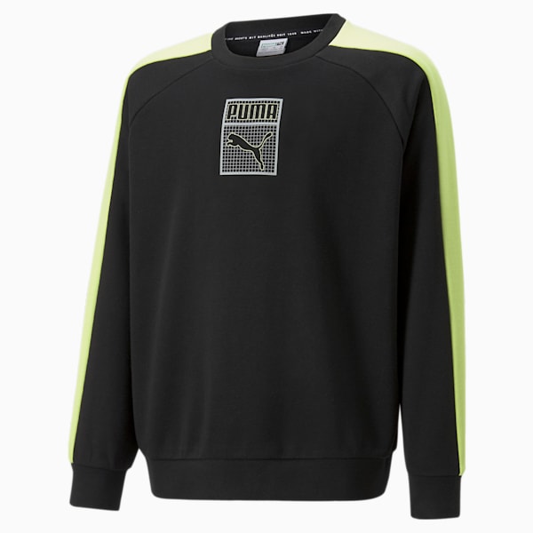 Arctic Stars Crewneck Sweatshirt Big Kids, Puma Black, extralarge