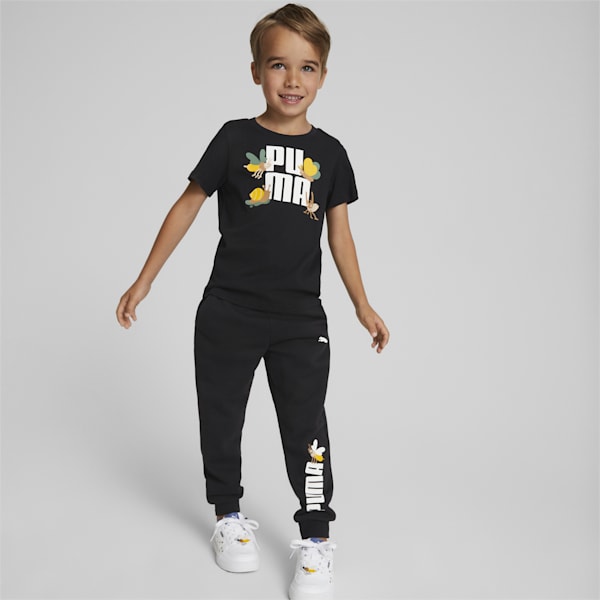 Small World T-Shirt Kids, Puma Black, extralarge-AUS