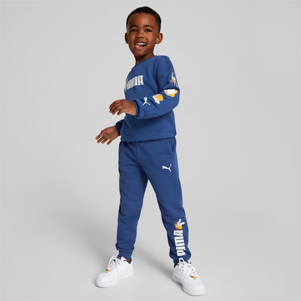 Small World Crew Neck Sweatshirt Kids, Blazing Blue, extralarge-IND