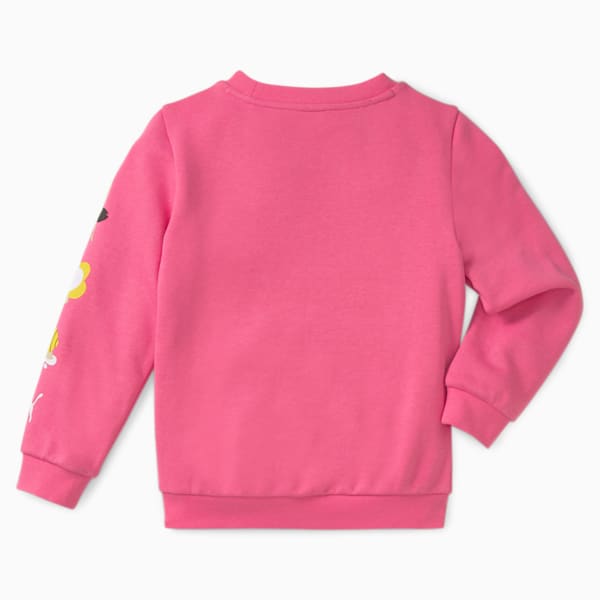 Small World Crew Neck Sweatshirt Kids, Sunset Pink, extralarge-IND