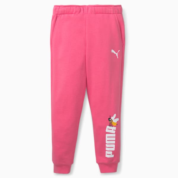 Small World Sweatpants Kids, Sunset Pink, extralarge-IND