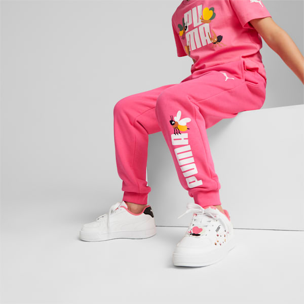 Small World Sweatpants Kids, Sunset Pink, extralarge-IND