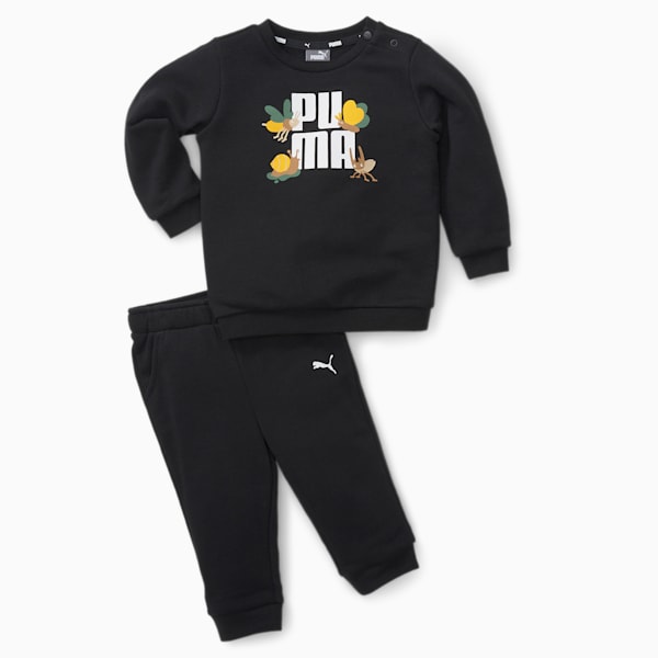 Small World Jogger Set Babies, Puma Black, extralarge-IND