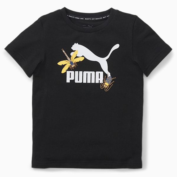 Small World T-Shirt Kids, Puma Black