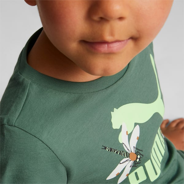 Small World T-Shirt Kids, Deep Forest, extralarge-IND