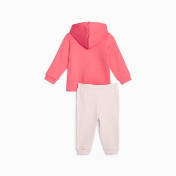 Minicats Colorblock Toddlers' Jogger Suit, Frosty Pink, extralarge