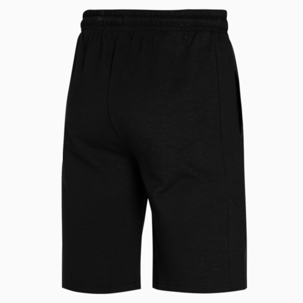 Slub Men's Shorts, Puma Black, extralarge-IND