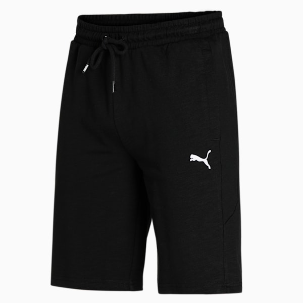 Slub Men's Shorts, Puma Black, extralarge-IND