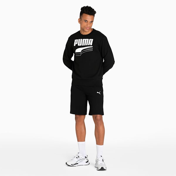 Slub Men's Shorts, Puma Black, extralarge-IND