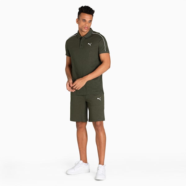 Slub Men's Shorts, Forest Night, extralarge-IND