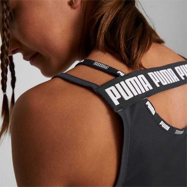 Camiseta sin mangas de entrenamiento PUMA Strong para jóvenes, Puma Black, extralarge