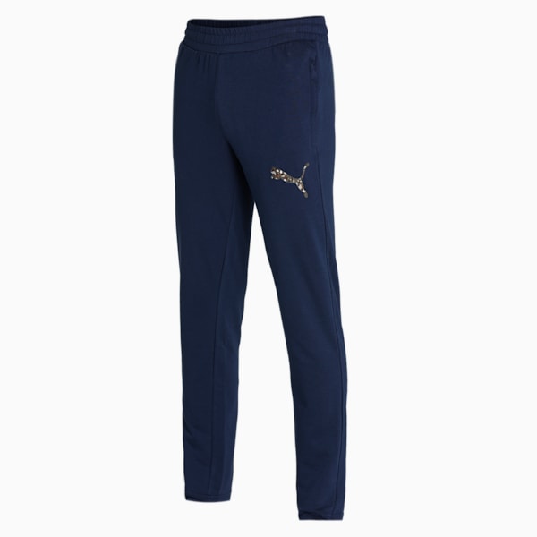 Graphic Men's Slim Fit Pants, Peacoat, extralarge-IND