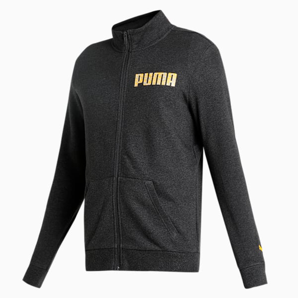 Graphic Men's Sweat Shirt, Dark Gray Heather, extralarge-IND