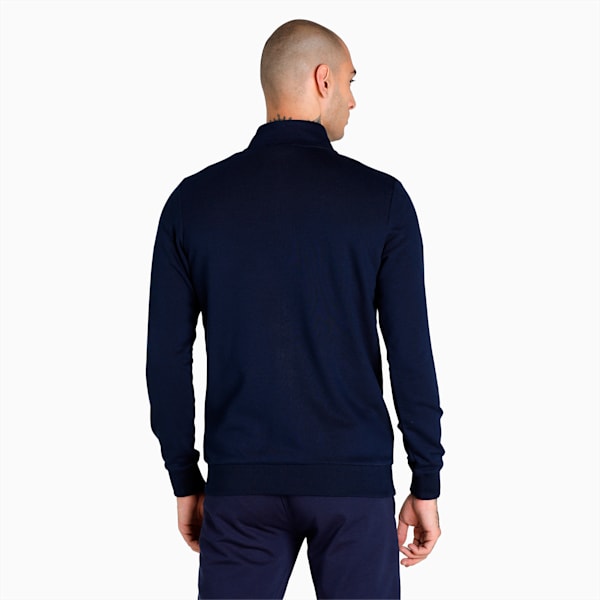 PUMA Knitted Men's Slim Fit Jacket, Peacoat, extralarge-IND